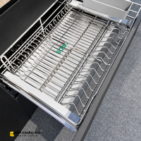 Kệ Đựng Bát Đĩa Mix Oval Inox 304 GROB