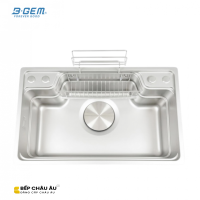 B-Gem - CGT - CHẬU 1 HỘC INOX 304 - CÔNG NGHỆ LINEN