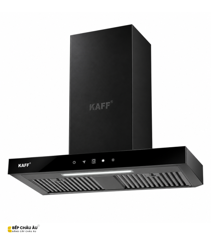 Máy Hút Mùi KAFF KF-771B / KF-991B New Black Động Cơ BLDC 1200m³/h