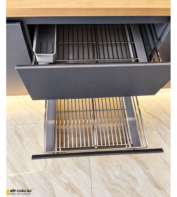Kệ Đựng Xoong Nồi Mix Oval Inox 304 GROB
