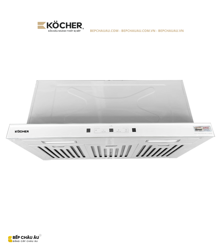 Máy Hút Mùi Âm Tủ Köcher TURBO X-350T 70cm – Booster 1800m³/h, Cảm Ứng Vẫy Tay, Ultra Swing Siêu Êm