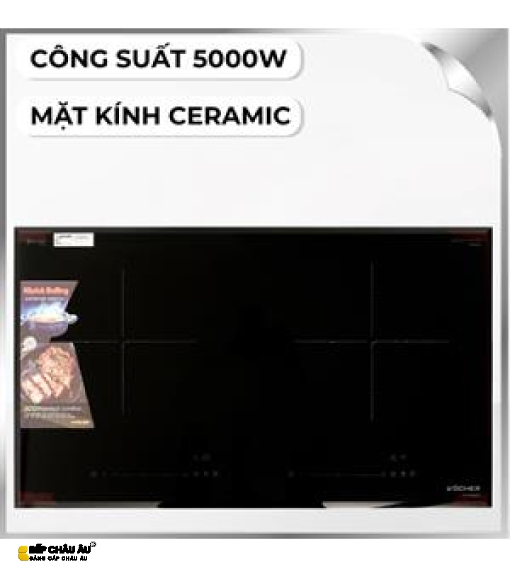 Bếp từ đôi âm Kocher DI-332 Pro 5000W